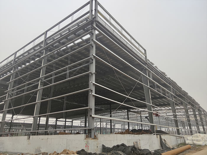 河东钢结构厂房网架工程