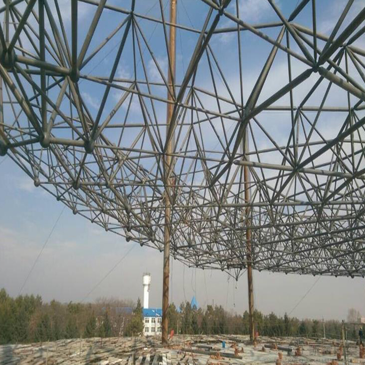 河东球形网架钢结构施工方案